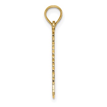 14K Lighthouse Charm — alternate view