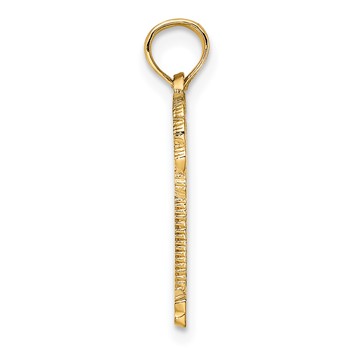 14K NAPLES Palm Tree Charm — alternate view