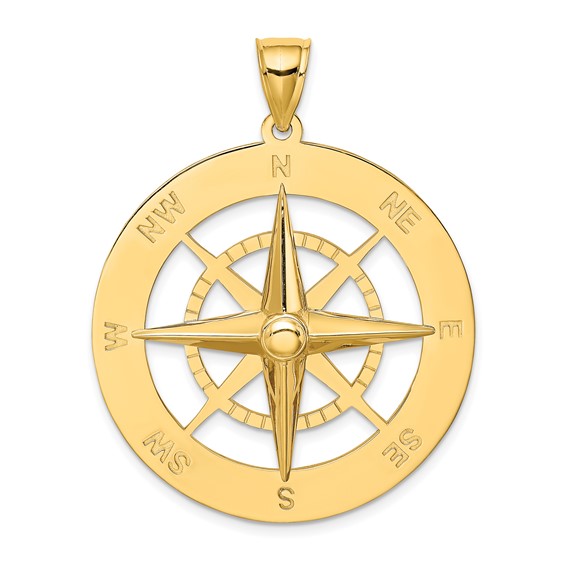 Nautical Brass Star Charms