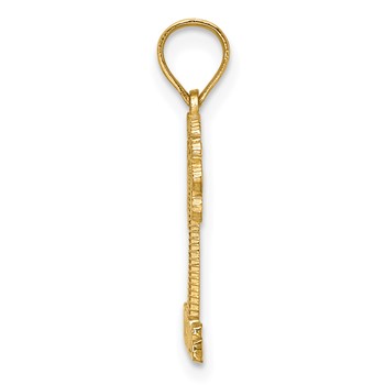 14K ST. THOMAS Under Palm Tree Charm — alternate view