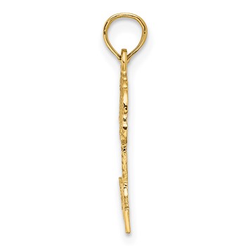 14K HAWAII Palm Tree Charm — alternate view