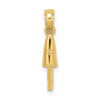 14K 3-D Buoy Charm