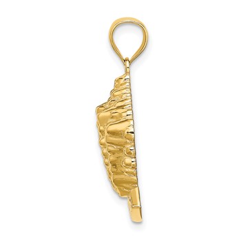 14K BAHAMAS Conch Shell Charm — alternate view