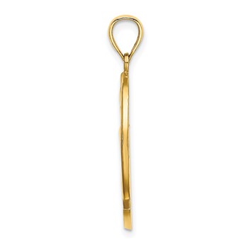 14K CURACAO with Dolphin Sunset Charm — alternate view