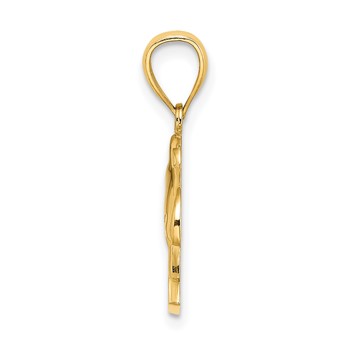 14K KEY WEST Dolphin Charm — alternate view