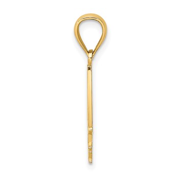 14K I HEART CAPE MAY with Cut-Out Boat Charm — alternate view