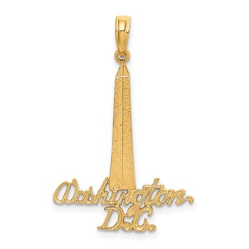 14K WASHINGTON D.C. Washington Monument Charm