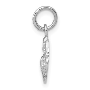 14k White Gold U.S. Marine Corps Insignia Charm — alternate view