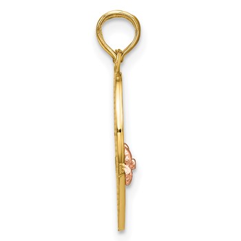 14k Two-Tone BIG SIS-LIL SIS 2-Piece Break-apart Heart Charm — alternate view