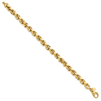 Leslie's 14K Polished Link Bracelet — alternate view