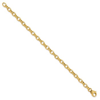 Leslie's 14K Polished Fancy Link Bracelet — alternate view