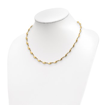 Leslie's 14k Polished Necklace — alternate view