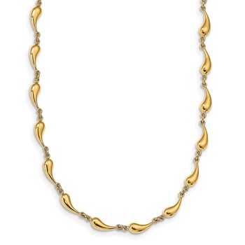 Leslie's 14k Polished Necklace