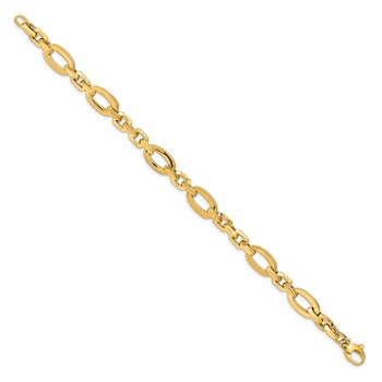 Leslie's 14k Polished Link Bracelet — alternate view