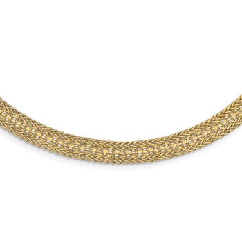 Leslie's 14k Polished Fancy Necklace