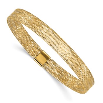 Leslie's 14K Polished Stretch Bangle