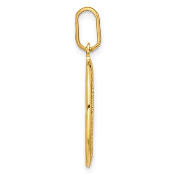 Leslie's 14k Polished and Matte Oval Miraculous Medal — alternate view