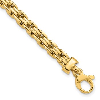 Leslie's 14K Polished Fancy Link Bracelet