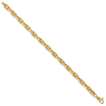 Leslie's 14K Polished Fancy Link Bracelet — alternate view
