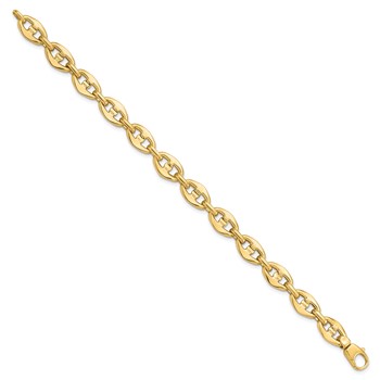 Leslie's 14K Polished Fancy Link Bracelet — alternate view