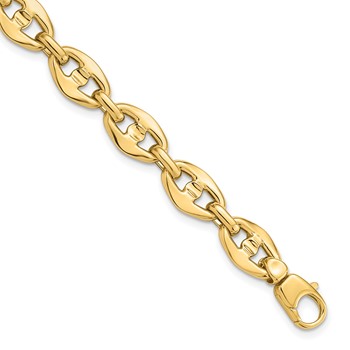 Leslie's 14K Polished Fancy Link Bracelet