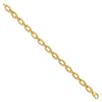 Leslie's 14K Polished Fancy Link Bracelet — alternate view