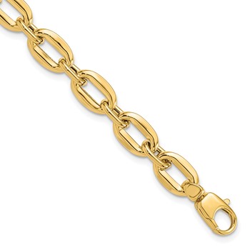 Leslie's 14K Polished Fancy Link Bracelet