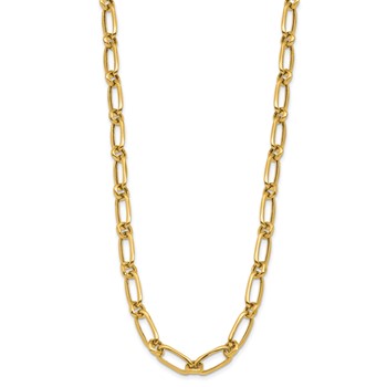 Leslie's 14K Polished Fancy Link Necklace — alternate view