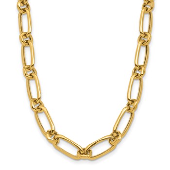 Leslie's 14K Polished Fancy Link Necklace