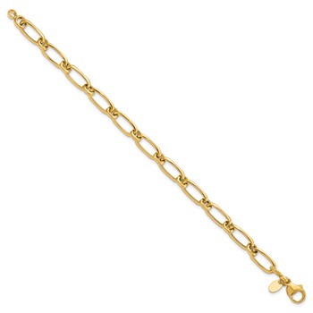 Leslie's 14K Polished Fancy Link Bracelet — alternate view