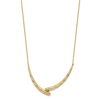 Leslie's 14k Polished Necklace — alternate view