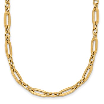 Leslie's 14K Polished Fancy Link Necklace