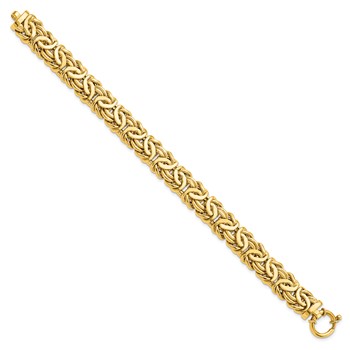 Leslie's 14K Polished Fancy Link Bracelet — alternate view