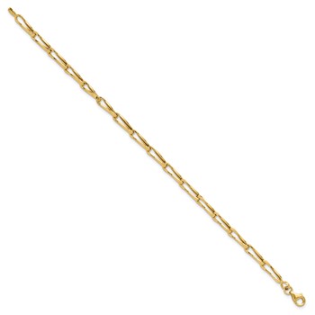 Leslie's 14K Polished Fancy Link Bracelet — alternate view