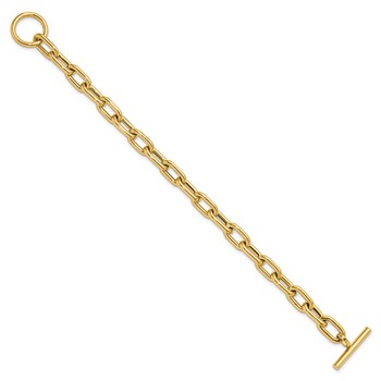 Leslie's 14K Polished Fancy Toggle Link Bracelet — alternate view