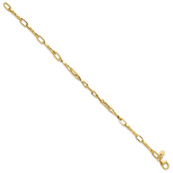 Leslie's 14K Polished Fancy Twisted Link Bracelet — alternate view