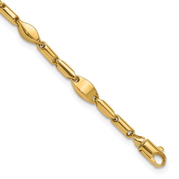 Leslie's 14K Polished Fancy Link Bracelet