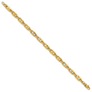Leslie's 14K Polished Fancy Link Bracelet — alternate view