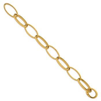 Leslie's 14K Polished Link Bracelet — alternate view