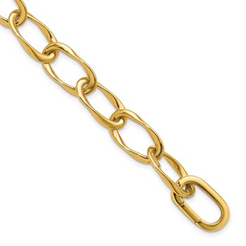 Leslie's 14K Polished Link Bracelet