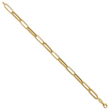 Leslie's 14K Polished Fancy Link Bracelet — alternate view