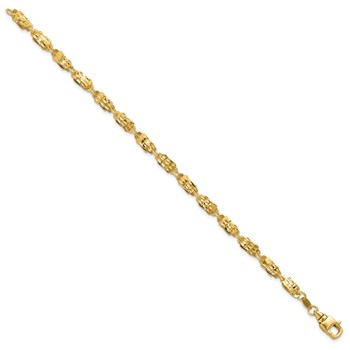 Leslie's 14K Polished Fancy Link Bracelet — alternate view