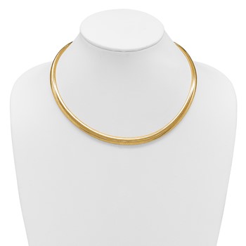 Leslie's 14K Polished Graduated Stretch Necklace — alternate view