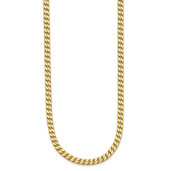 Leslie's 14K Polished Fancy Curb Link Necklace — alternate view