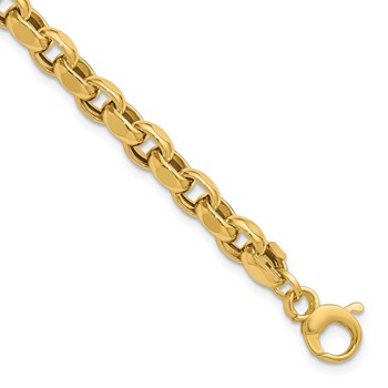 Leslie's 14K Polished Fancy Link Bracelet