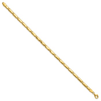 Leslie's 14K Polished 3.6mm Bar Link Bracelet — alternate view