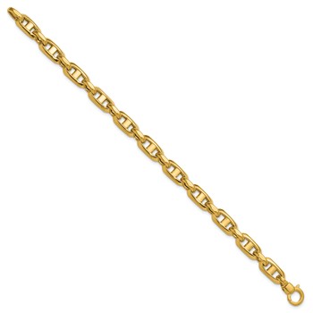 Leslie's 14K Polished Fancy Mariner Link Bracelet — alternate view