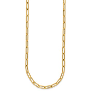 Leslie's 14K Polished Fancy Link Necklace — alternate view
