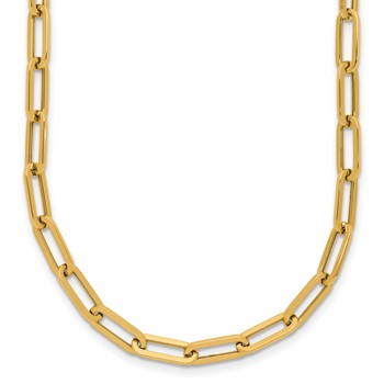 Leslie's 14K Polished Fancy Link Necklace