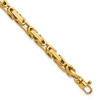 Leslie's 14K Polished Fancy Link Bracelet